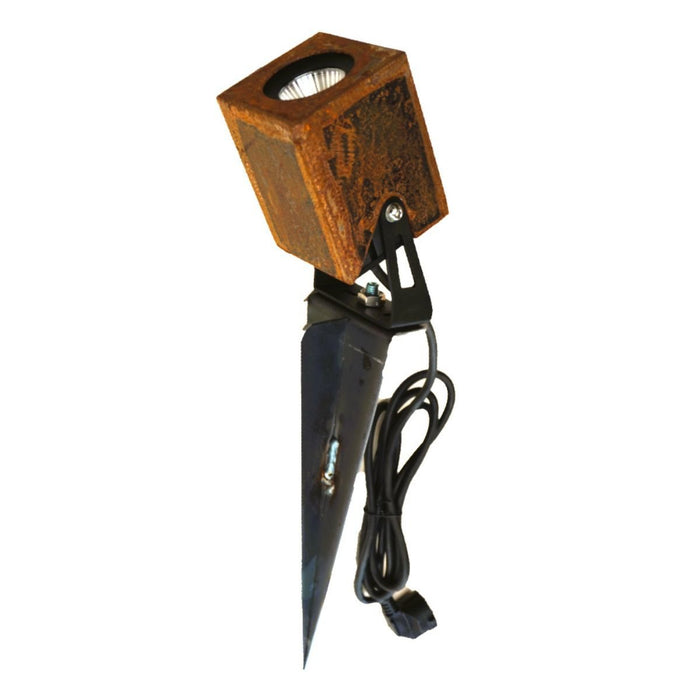 Grondspot cortenstaal 8,5x8,5x11,5 cm (DxBxH) - Doika - Buitenverlichting - Gardd -  - GARDD-C7S - TUINSPOT