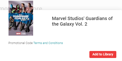 Guardians of the Galaxy Vol. 2 Google TV HD Digital Code (Redeems in Google TV; HD Movies Anywhere & HDX Vudu & HD iTunes Transfer Across Movies Anywhere)