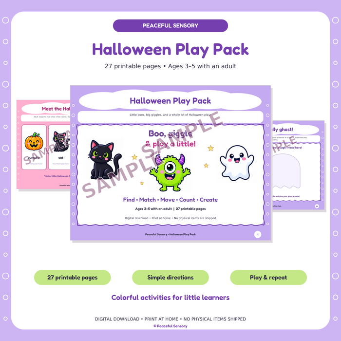 Halloween Play Pack
