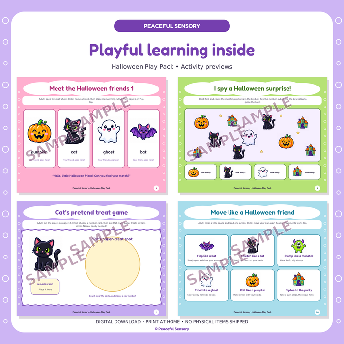 Halloween Play Pack