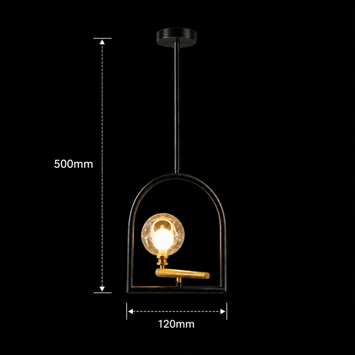 Halo Arc Pendant Light