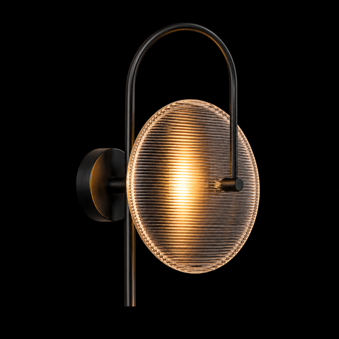 Halo Disc Arc Wall Sconce