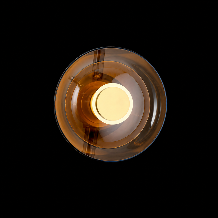 Halo Disc Modern Ambient Wall Sconce