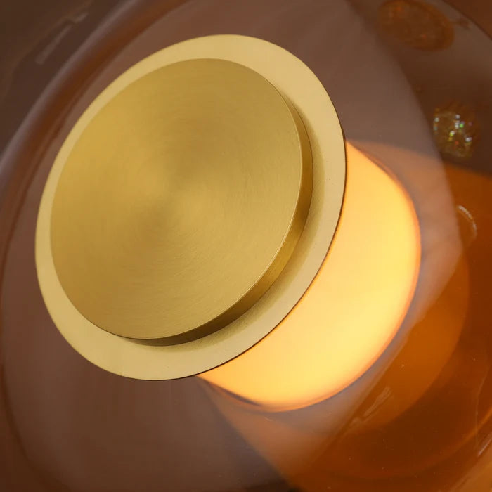 Halo Disc Modern Ambient Wall Sconce