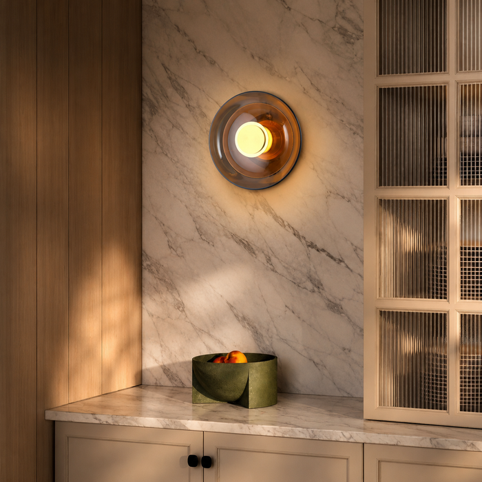 Halo Disc Modern Ambient Wall Sconce
