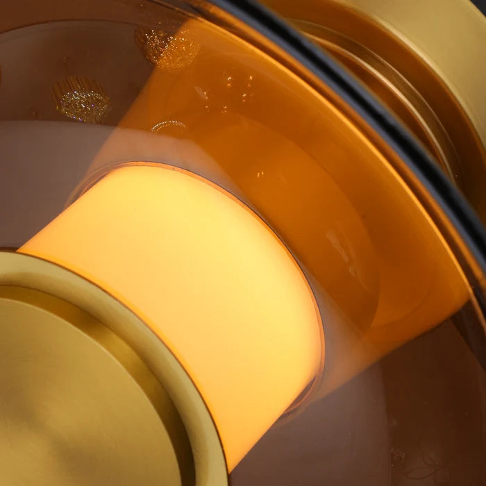 Halo Disc Modern Ambient Wall Sconce