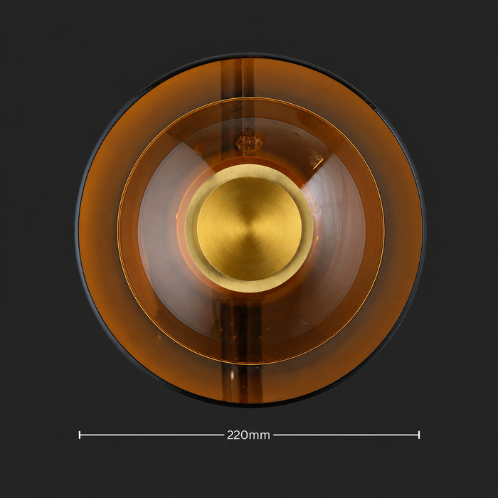 Halo Disc Modern Ambient Wall Sconce