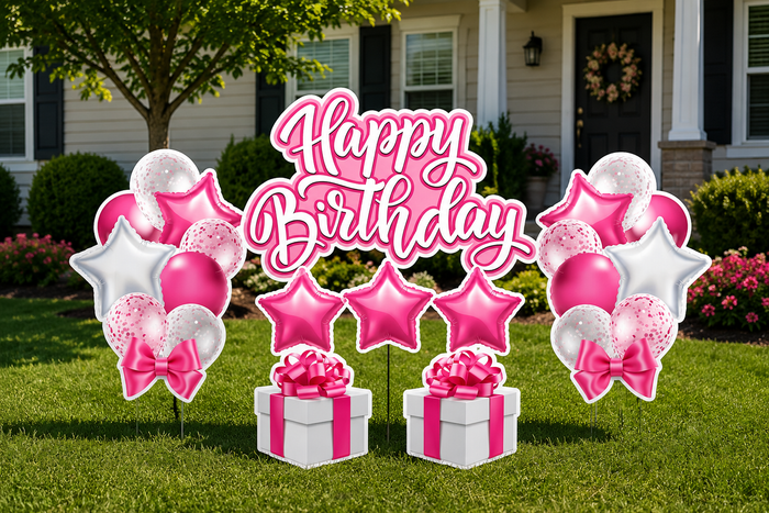 Happy Birthday Yard Signs