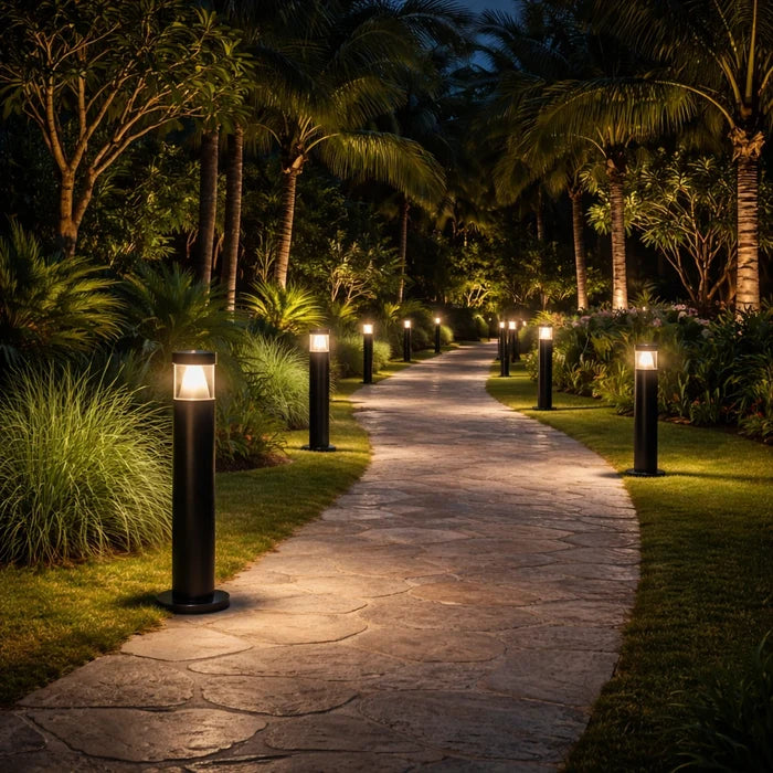 HarborGlow Resort Bollard Path Light