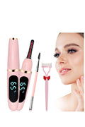 Heated Eyelash Curler, USB Rechargeable Electric Eelash Curlers, Eye Lash Curler with Eyelash