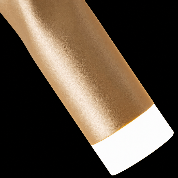 Helios Twist Modern Gold Pendant Light