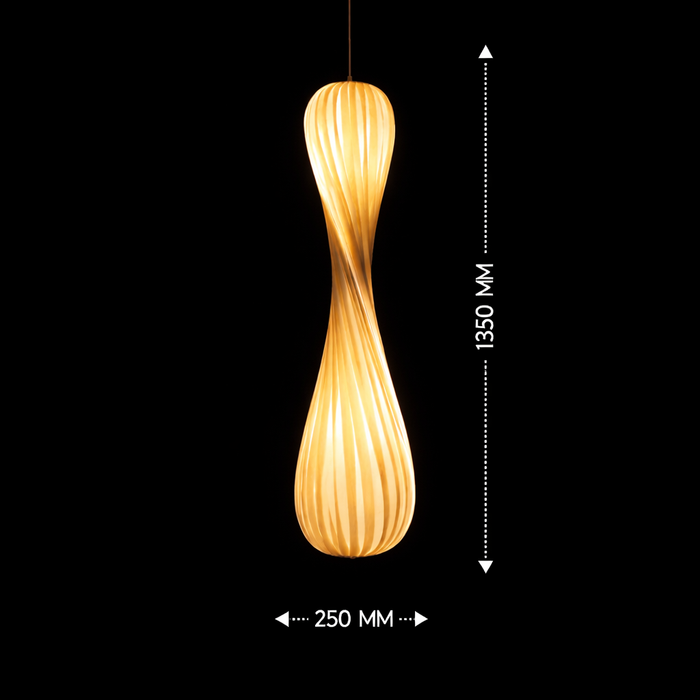 Helix Glow Sculptural Pendant Light