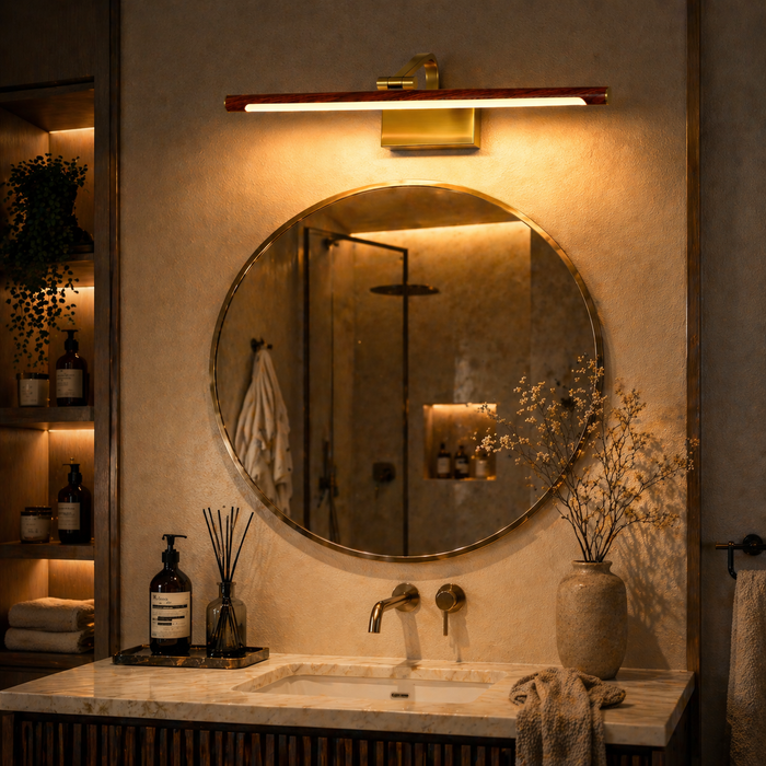 Heritage Wood LED Wall Light