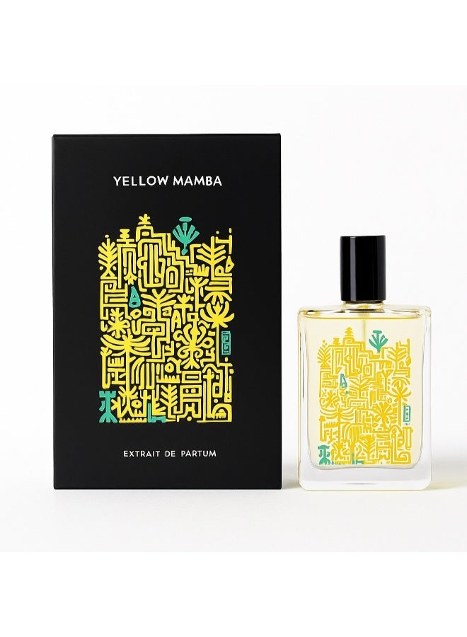 Hermoso Yellow Mamba Extrait de Parfum 100ml | Long-Lasting Sweet Floral Gourmand Perfume for Unisex
