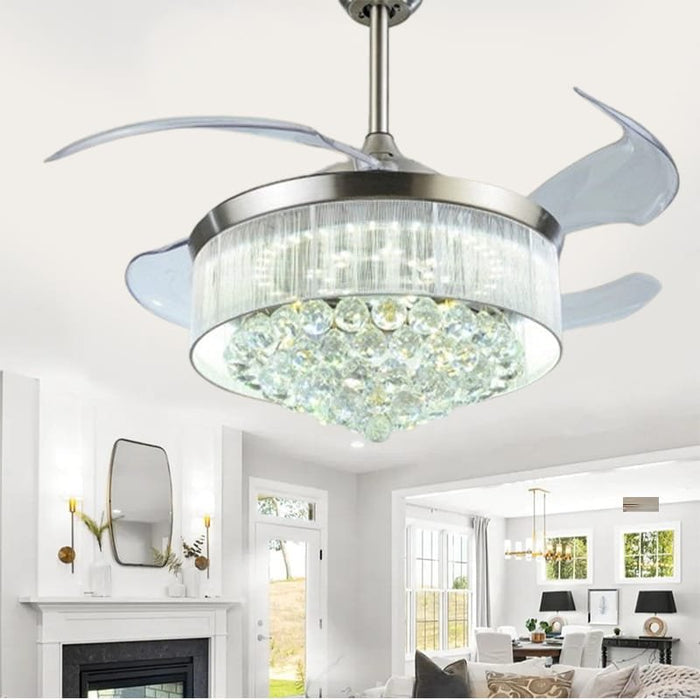 Herons (With lamp) Ceiling Fan | 38W BLDC Motor | 1220mm | Iron Body