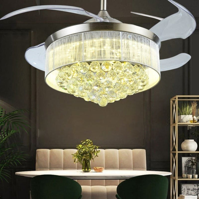 Herons (With lamp) Ceiling Fan | 38W BLDC Motor | 1220mm | Iron Body