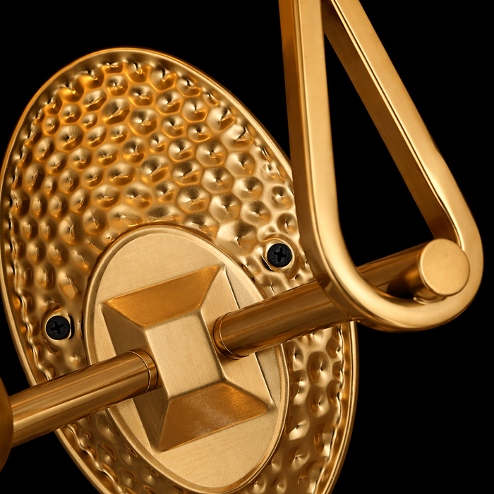 Honeycomb Loom Double Sconce