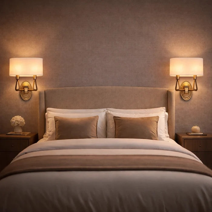 Honeycomb Loom Double Sconce