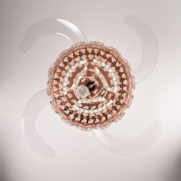 Hornbill (With lamp) Ceiling Fan | 38W BLDC Motor | 1220mm | Iron Body
