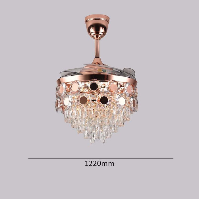 Hornbill (With lamp) Ceiling Fan | 38W BLDC Motor | 1220mm | Iron Body