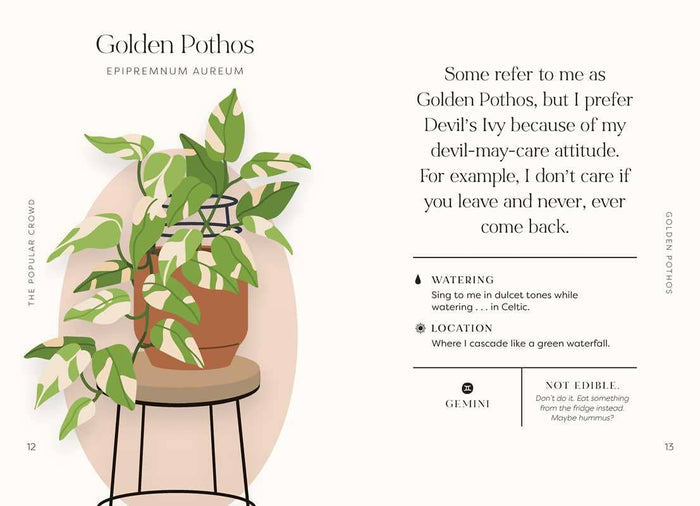 Houseplants and Their Fucked-Up Thoughts by Carlyle Christoff
