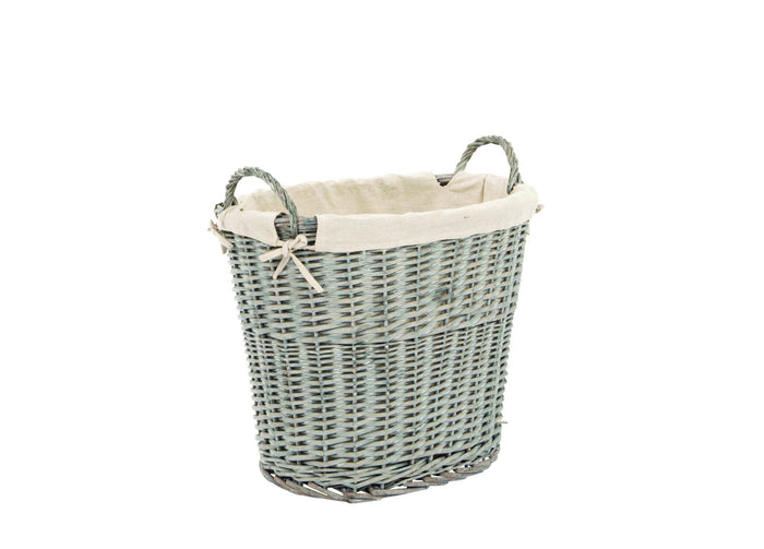 Houtblokkenmand wilg - Doika BV - Haardaccessoires - Practo Home - W104