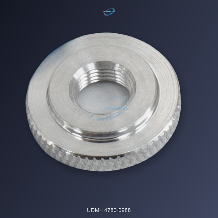 UPLIMARK UDM-14780-0988 ink solenoid-valve knurled nut for Domino A-Series