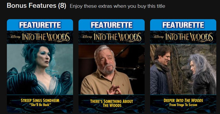 Into the Woods HD Digital Code (2014) (Redeems in Movies Anywhere; HDX Vudu Fandango at Home & HD iTunes Apple TV Transfer From Movies Anywhere)