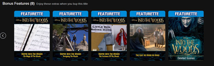 Into the Woods HD Digital Code (2014) (Redeems in Movies Anywhere; HDX Vudu Fandango at Home & HD iTunes Apple TV Transfer From Movies Anywhere)
