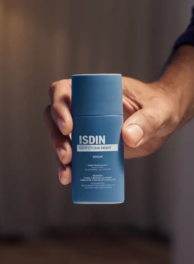 ISDIN Eryfotona Night [50Ml] - Intensive Recovery Night Cream That Repairs Sun Damage While You Sleep Using Bakuchiol And Melatonin