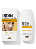 ISDIN Foto Ultra 100 Spot Prevent Fusion Fluid SPF 50+ [50Ml] - High Protection Sunscreen Designed To Prevent Pigmentation And Sunspots
