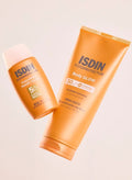 ISDIN Fotoprotector Fusion Water Magic Glow SPF50 Facial Sunscreen 50ml & Fotoprotector Body Glow SPF30 Body Sunscreen Lotion 200ml Bundle