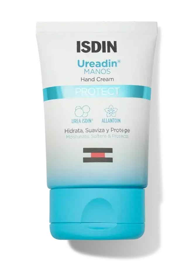 ISDIN Ureadin Crema Manos Protect [50Ml] - Hydrating & Anti-Aging Hand Care With Urea And Q10 To Protect Against Daily Stress