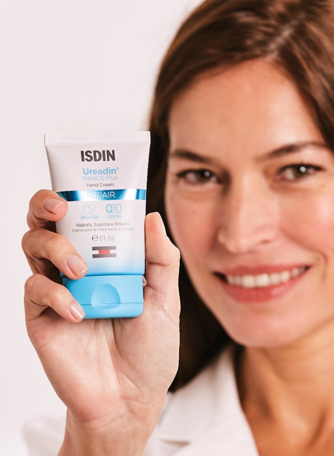 ISDIN Ureadin Crema Manos Protect [50Ml] - Hydrating & Anti-Aging Hand Care With Urea And Q10 To Protect Against Daily Stress
