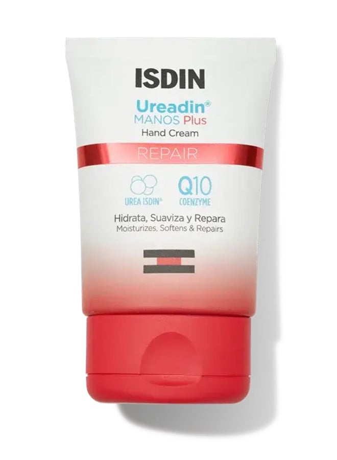 ISDIN Ureadin Repair Hand Cream [50Ml] - Intensive Repairing Hand Treatment With 10% Urea To Heal Cracked And Very Dry Skin