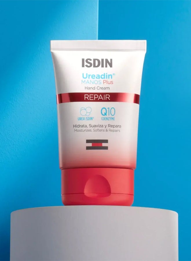 ISDIN Ureadin Repair Hand Cream [50Ml] - Intensive Repairing Hand Treatment With 10% Urea To Heal Cracked And Very Dry Skin