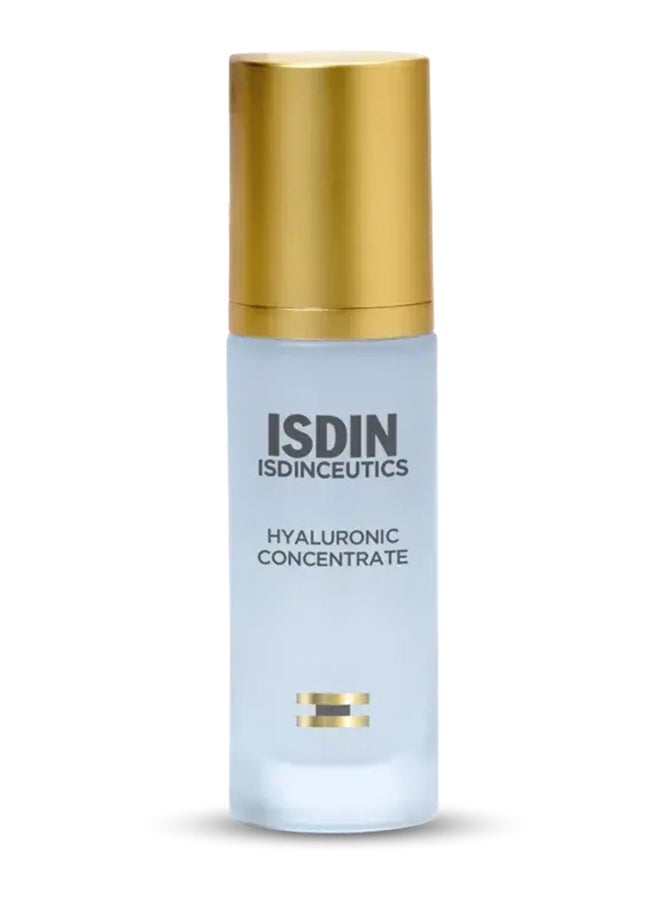 Isdinceutics Hyaluronic Concentrate [30Ml] - Deeply Hydrating Facial Serum With Pure Hyaluronic Acid To Plump Skin And Smooth Fine Lines