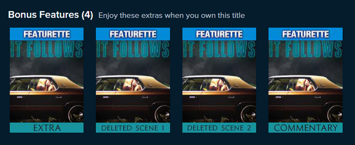 It Follows 4K Digital Code (2015) (Redeems in Movies Anywhere; 4K Vudu Fandango at Home & 4K iTunes Apple TV Transfer From Movies Anywhere)
