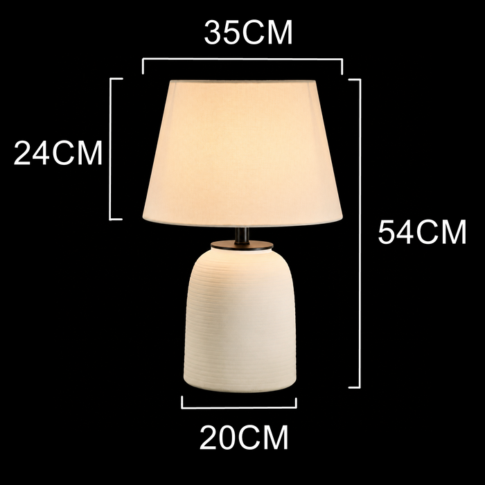 Ivory Ridge Ceramic Table Lamp