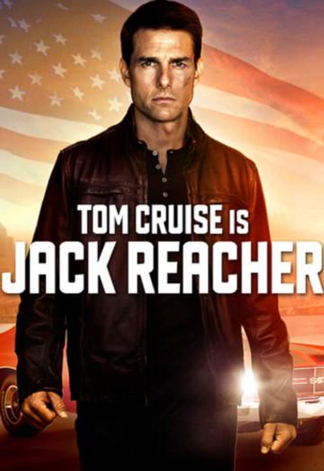 Jack Reacher Vudu Fandango at Home HDX Digital Code (2012)