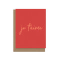 Je Táime Card