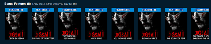 Jigsaw HD Digital Code (2017) (Redeems in Movies Anywhere; HDX Vudu Fandango at Home & HD iTunes Apple TV Transfer From Movies Anywhere)