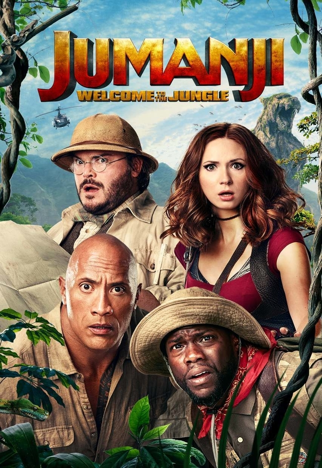 Jumanji: Welcome to the Jungle HD Digital Code (2017) (Redeems in Movies Anywhere; HDX Vudu Fandango & HD iTunes Apple TV Transfer From Movies Anywhere)