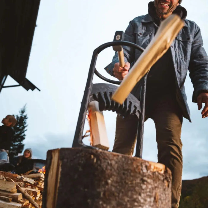 Kindling Cracker King in use