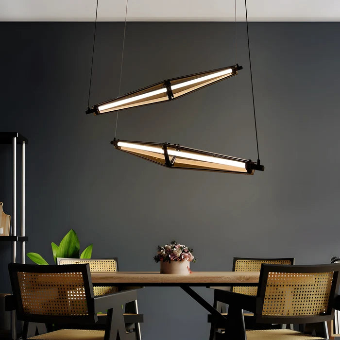 Kinetic Beam - Modern Linear Pendant Light