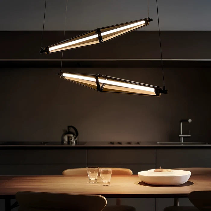 Kinetic Beam - Modern Linear Pendant Light
