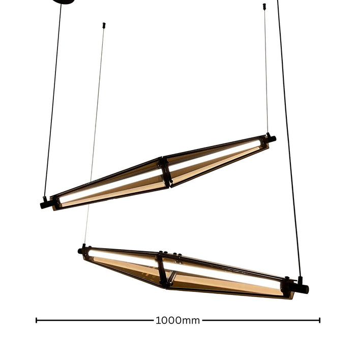 Kinetic Beam - Modern Linear Pendant Light
