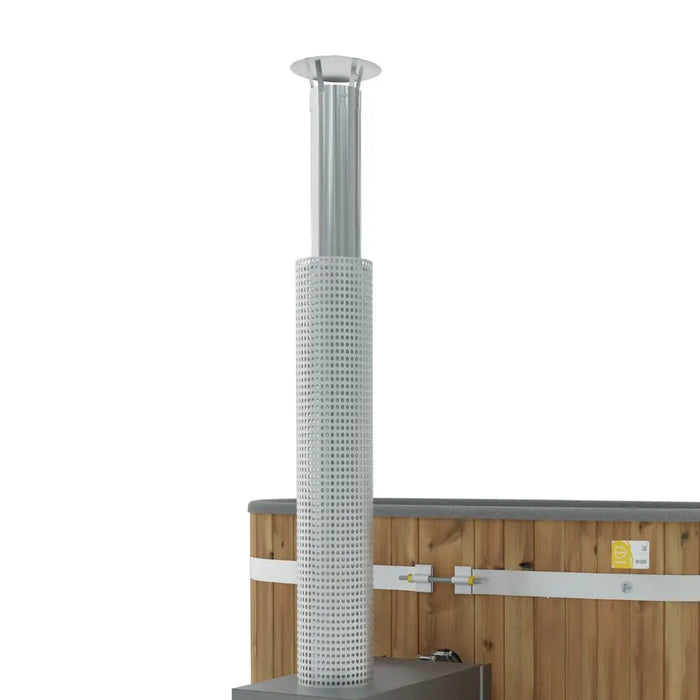 Kirami wood fired hot tub chimney cowl