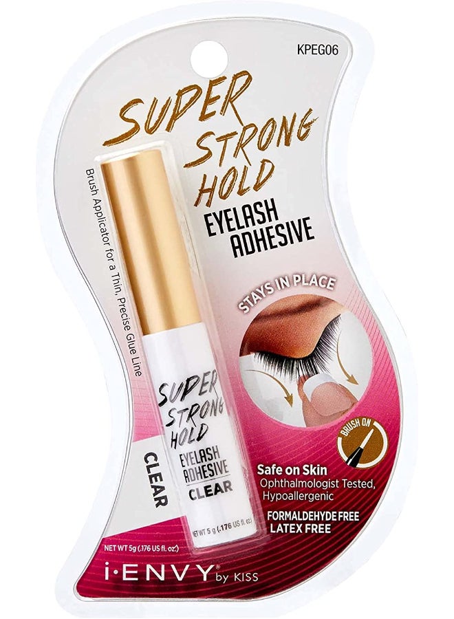 KISS I-Envy Super Strong Hold Eyelash Adhesive Clear