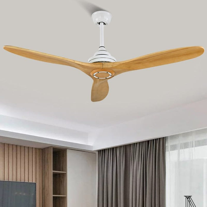 Kite Pine Ceiling Fan | 1320mm | Metal Body | Wooden Blade